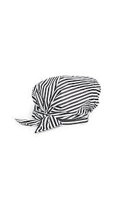 Kitsch Black And White Stripe Shower Cap Shower Cap Black And White White Stripe