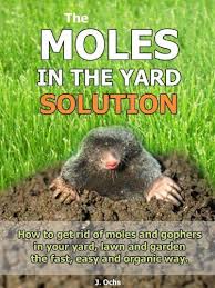 The Moles In The Yard Solution How To Get Rid Of Moles And Gophers In Your Yard The Fast Easy And Organic Way By J Ochs Mole Garden Pests