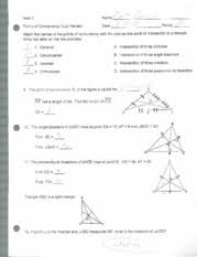 We look various definitions that fit along with concurrence including centroid (point where over this collection of worksheets you will use all of this geometric terminology. Points Of Concurrency U Math I Name I 1 Points Of Concurrency Quiz Review Date U20185 U2018l U2019l 1 Period L U2018 Match The Names Of The Points Of Course Hero