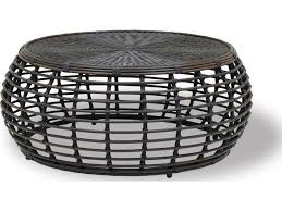 48 x 48 x 12 h the donut table was born from the challeng. Sunset West Venice Chocolate Brown Wicker 43 5 Round Coffee Table Sw4005ct
