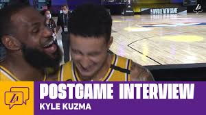 Find out what house the. Lakers Postgame Walk Off Kyle Kuzma 8 10 20 Youtube