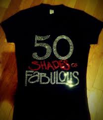 Birthday Squad T Shirts Uk 50 Shades Of Fabulous Bling Tee 50th Birthday Shirts 50th Birthday Women 50th Birthday Party Themes
