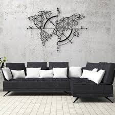 Carte Du Monde Metal Decoration Murale Carte Du Monde Decoration Murale Decoration Murale Metal