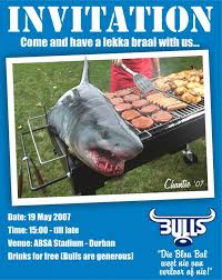 / sutherland sharks mot northbridge bulls fc. Who S Braai Are You Attending Sharks Or Bulls Colin Seymour