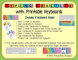 Dropbox Typingpracticewithprintablekeyboards Pdf Teaching Support Classroom Computers Practices Worksheets