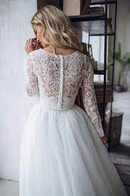 Tulle Long Sleeve Dress Lorelei Bridal Separates Top And Etsy Longsleevedweddingdresses Brida Kleider Hochzeit Hochzeit Kleidung Hochzeitskleid Mit Armel