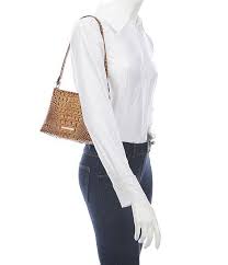 Brahmin Melbourne Collection Lorelei Crocodile Embossed Shoulder Bag Dillard S Leggings Fashion Brahmin Fashion