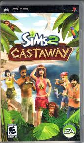 Sim2 Castaway Psp Game In 2020 Wii Games Sims Castaway Sims 2
