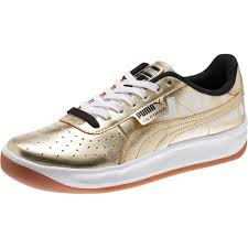 Black And Gold Puma Shoes California Hollywood Puma Team Gold Puma Black Puma Lows Puma United States Sneakers Puma Womens Sneakers