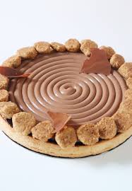 Tarte Au Chocolat Noir Et Lait Streusel Noisette Recette Olivia Patisse Tarte Au Chocolat Noir Tarte Au Chocolat Recette Tarte Chocolat