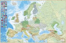 Check spelling or type a new query. Europakarte Politische Poster Plakat Kaufen Bei Europosters