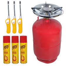Pachet Butelie Voiaj Cu Arzator 8l 3 X Tub Cu Gaz 270ml 3 X Aprinzator Galben Cu Prelungitor Pentru Aragaz Emag Ro