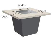Glass depth (2 to 4): How Much Fire Glass Do I Need Bbqguys