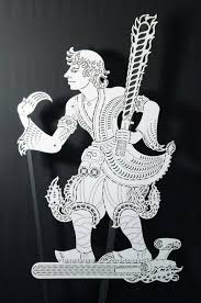 Luke Wayang Kulit Star Wars Theme Shadow Puppets Amazing Art