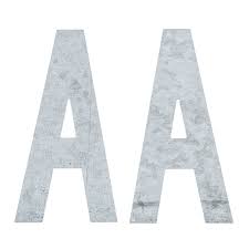 Hang our galvanized steel metal letters and let them shimmer in the light. Galvanized Metal Letters 4 Hobby Lobby