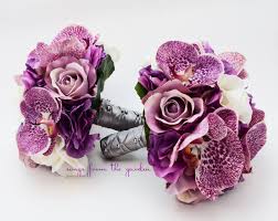 Create simple diy fall wreaths for your outdoor fall decor, stunning fall garlands for your thanksgiving centerpiece, or use dried flowers to create your fall wedding bouquet! Light Purple Bridesmaids Bouquet Artificial Hydrangea Bouquet For Bridal Wedding Bouquet Fake Flowers Dj 44 Lavender Bouquet Weddings Bouquets Corsages Valresa Com
