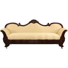 Empire 1840 S Antique Mahogany Sofa New Upholstery Carved Sofa Antique Sofa Bedroom Furniture Design