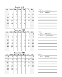 Events October November 2019 Calendar 2019 Calendar November Event Calendar