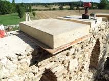 What is the mix for making paving slabs?