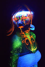 Pin On Black Light Uv Led Flower Crowns