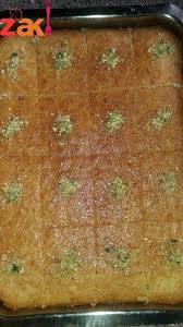 بسبوسة بالقشطة كتيييييير طيبة زاكي Food Receipes Arabic Sweets Arabic Desserts