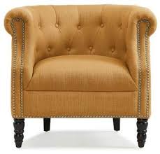 Homesvale Conroy Chair In Mustard Yellow Linen Antique Dining Chairs Chair Leather Chaise Lounge Chair