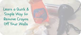 If you spot crayon, pencil or pen marks on the wall, don't worry! Simple Way To Remove Crayon Off Walls Tutorial Maryland Momma S Rambles