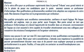 And cover letter guides recommended books translation service c.v. How To Write A Formal Letter In French