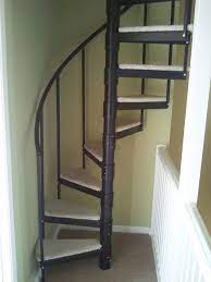 Spiral Stairs To Little Man Cave Attic Spiral Stairs Stairs Design Loft Staircase