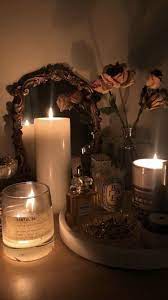 Liya On Twitter Candle Aesthetic Aesthetic Bedroom Light In The Dark