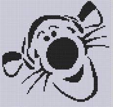 12.00 x 9.42 kit contains: Tigger Cross Stitch By Bracefacepatterns Embroidery Pattern Cross Stitch Charts Cross Stitch Cross Stitch Patterns