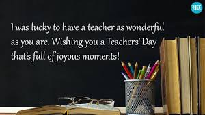 Here are some thank you messages for teachers day. Teachers Day 2020 Quotes Wishes And Messages To Share With Your Favourite Teachers Hindustan Times