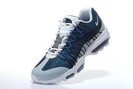 Cheapest And Latest Nike Air Max 95 Hyp Prm 20 Anniversary Ultra Jacquard Obsidian Photo Blue White Nike Air Max Cheap Nike Air Max Nike Air Max 95