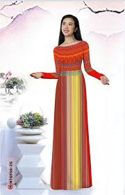 Vải Áo Dài Hoa Văn Thổ Cẩm Kiểu Mới AD HT6656