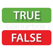 Used in response to any phrase. True And False Icons On A White Stock Vector Colourbox