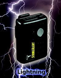 Most models are able to actually offer this estimation based on the strength of the emp signal that it detects. Amazon Com Robic Strike Alert Personal Lightning Detector Black Industrial Scientific