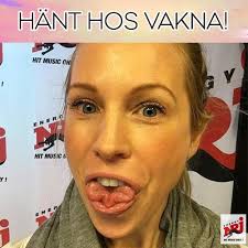 I morse pratade vi dolda talanger! 😋 Jag kan vika tungan... Vad har du för  otippad talang? /Malin Gramer Vakna med NRJ #VaknaMedNRJ #DoldaTalanger