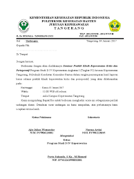 Contoh surat pribadi / personal letter dalam bahasa inggris. Contoh Surat Undangan Seminar Sample Surat Undangan