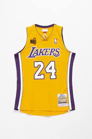 Kobe Bryant 09 10 La Lakers Authentic Home Jersey Basketball Clothes La Lakers Basketball Uniforms Design