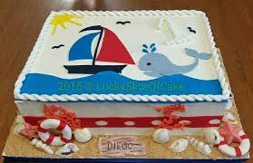 Nautical Sheet Cake Jpg 763 493 Nautical Baby Shower Cake Baby Shower Cakes For Boys Nautical Baby Shower Boy