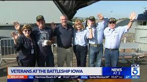 Veterans Day at the Battleship Iowa | KTLA