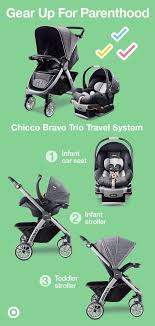 Chicco Bravo Travel System Indigo Chicco Bravo Travel System Boy Stroller Travel System Chicco Bravo