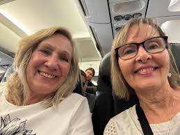 Rose Anne and I just had the nicest trip to visit the sweetest family  members. What a fun filled, rejuvenating and heartwarming time we enjoyed  together. Thank you to our most generous