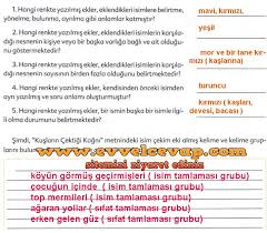 6 Sinif Turkce Ekoyay Yayinlari Ders Kitabi Cevaplari Sayfa 47 Ders Ve Calisma Kitaplari Cevaplari