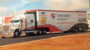 In this episode of racing on the job, go behind the scenes with our hauler drivers and learn more about what it takes to get our race cars to the track 38. Evernham S Brother Finds Family Driving Lfr Hauler Official Site Of Nascar
