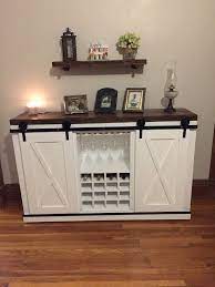 Check spelling or type a new query. Reclaimed Wood Farmhouse Decor Wine Bar Wine Glasses Rack Etsy Dining Room Buffet Dining Room Bar Wine Glass Storage