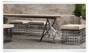 Restoration Hardware Outdoor Furniture Style Small House Kitchen Design French Country Tables