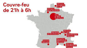 Informations administratives et touristiques de la ville de le lavandou (83980 var) : Carte Couvre Feu Ces Villes Ou Il Va Falloir L Observer Lci