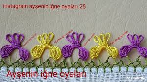 Yeni Igne Oyasi Koprulu Pirpir Modeli Kurdele Oyasi Boncuk Oya
