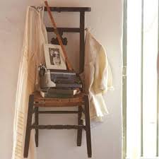 Give A Wonky Chair A Second Chance By Hanging It On Hooks On A Wall This Way It Can Still Be Of Use As A Shelf Upcycling